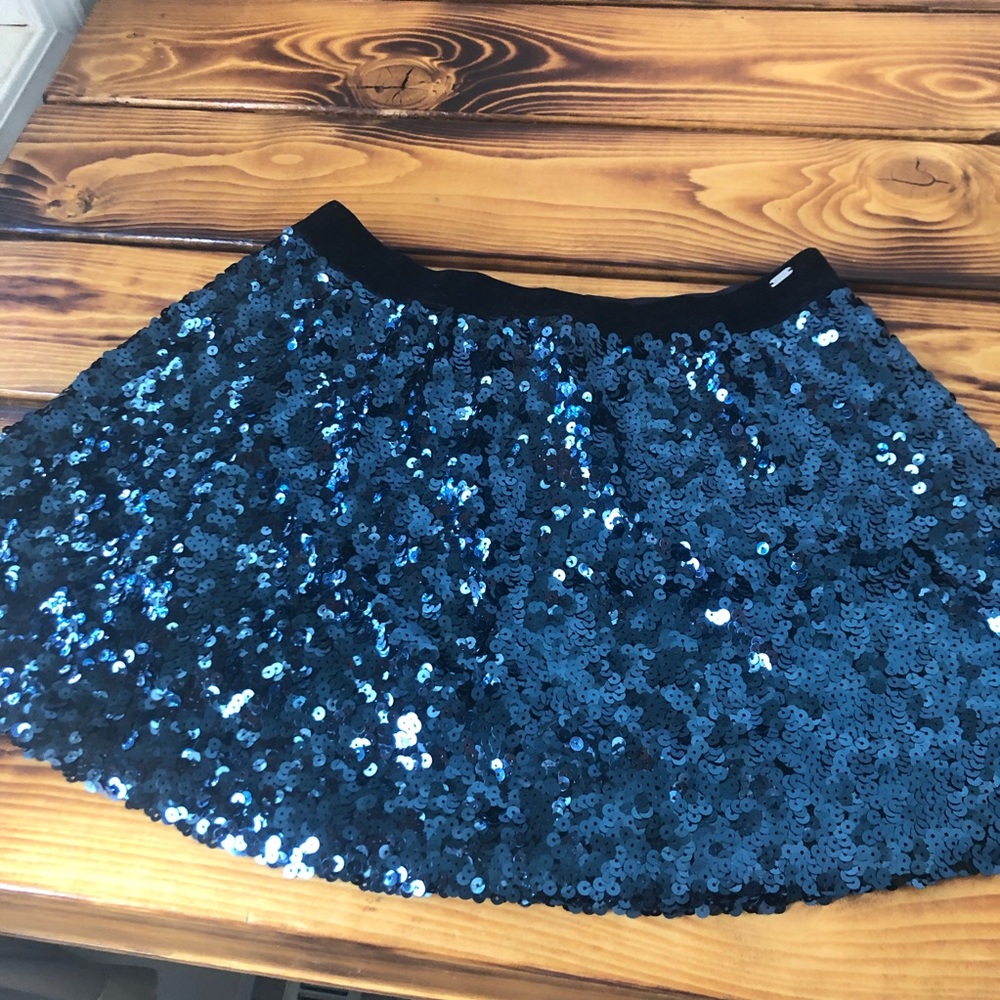 Aero blue Shimmer skirt